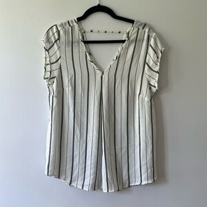 Halogen Striped Blouse